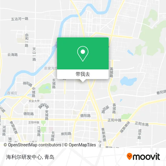 海利尔研发中心地图