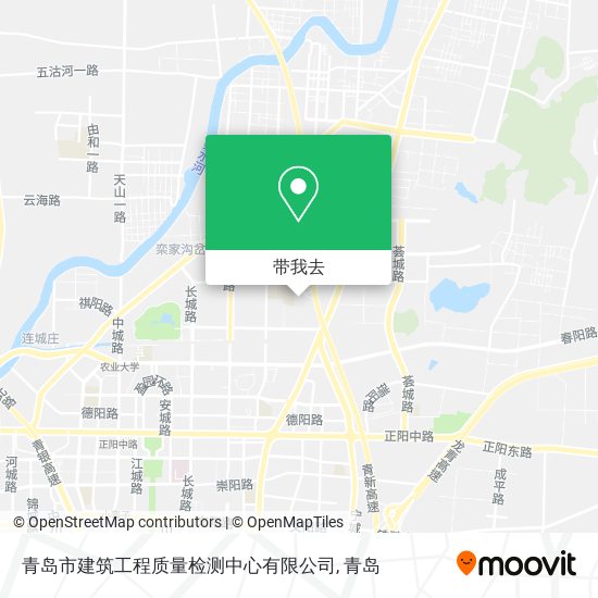 青岛市建筑工程质量检测中心有限公司地图