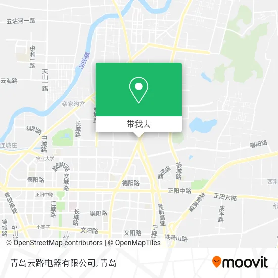 青岛云路电器有限公司地图