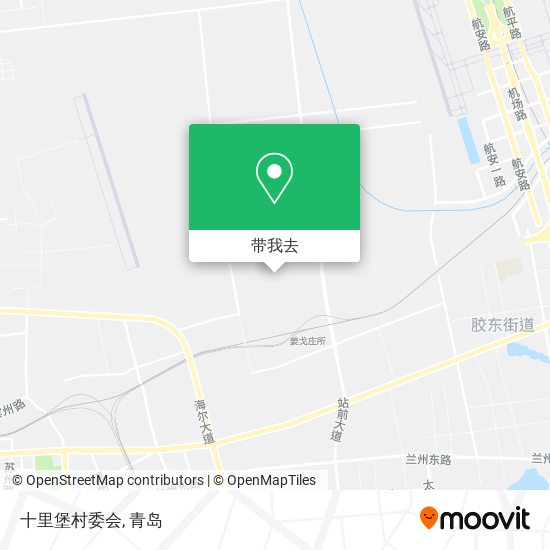 十里堡村委会地图