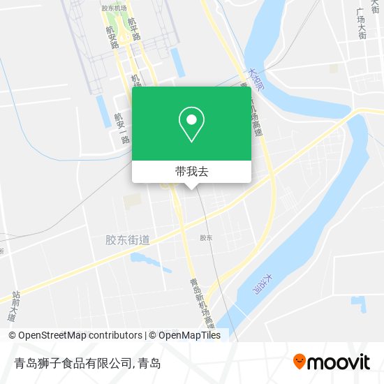 青岛狮子食品有限公司地图