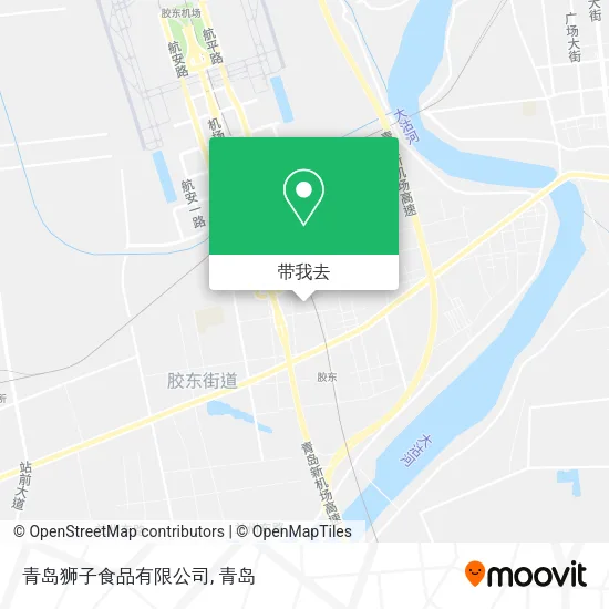 青岛狮子食品有限公司地图