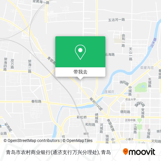 青岛市农村商业银行(通济支行万兴分理处)地图