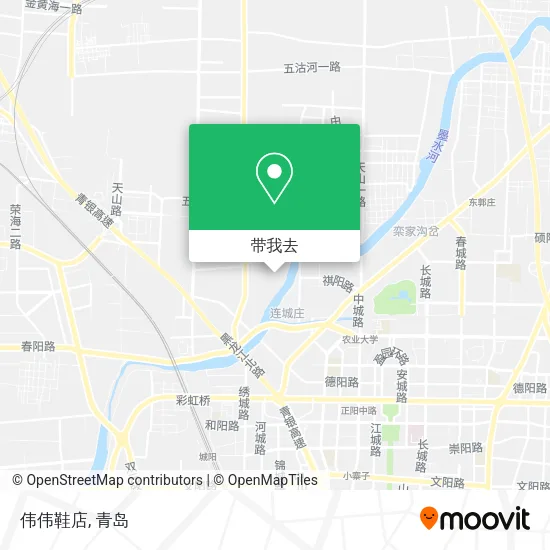 伟伟鞋店地图