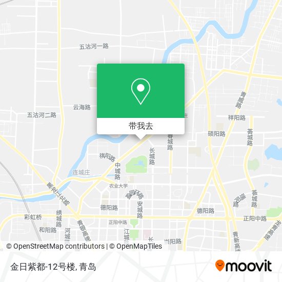 金日紫都-12号楼地图