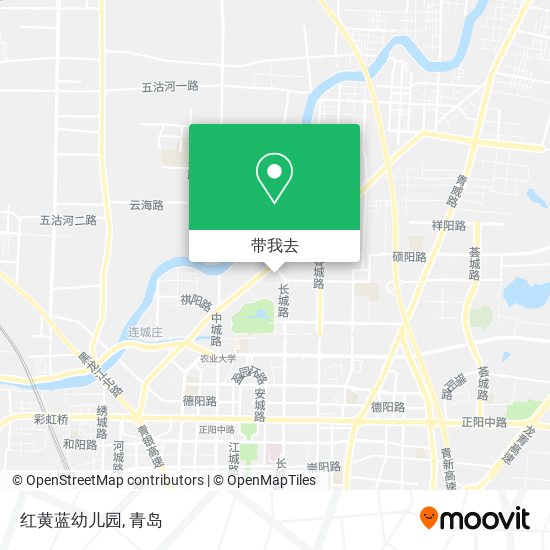 红黄蓝幼儿园地图