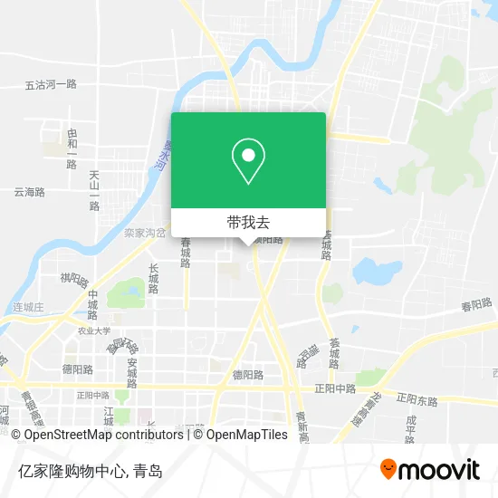 亿家隆购物中心地图
