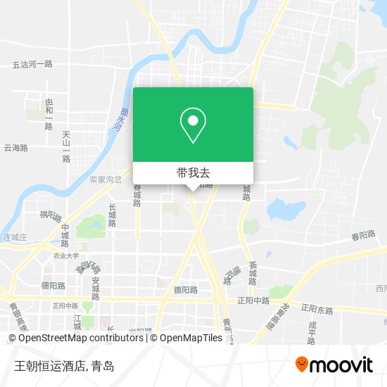 王朝恒运酒店地图