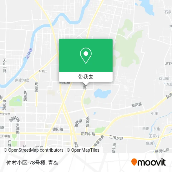 仲村小区-78号楼地图