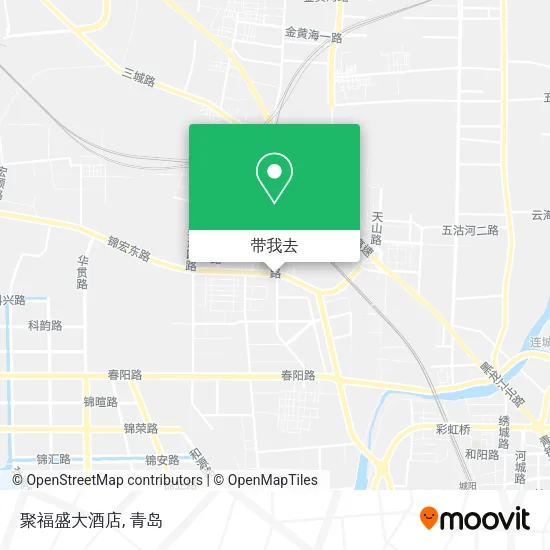 聚福盛大酒店地图