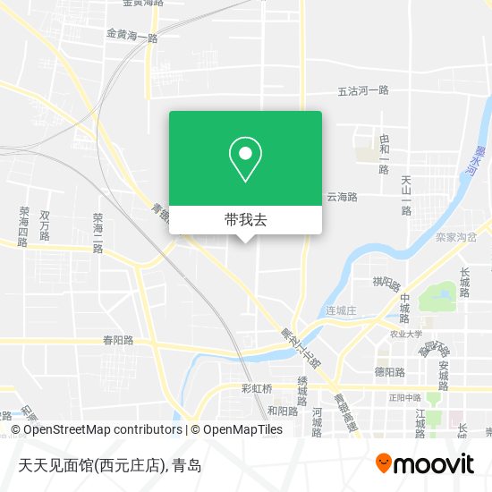 天天见面馆(西元庄店)地图