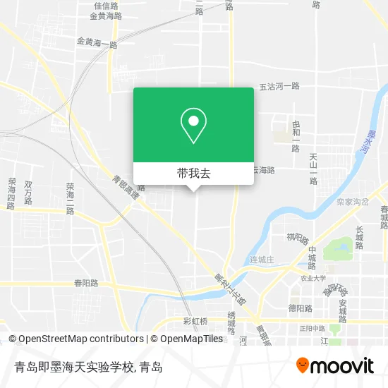 青岛即墨海天实验学校地图