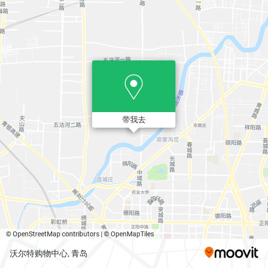 沃尔特购物中心地图