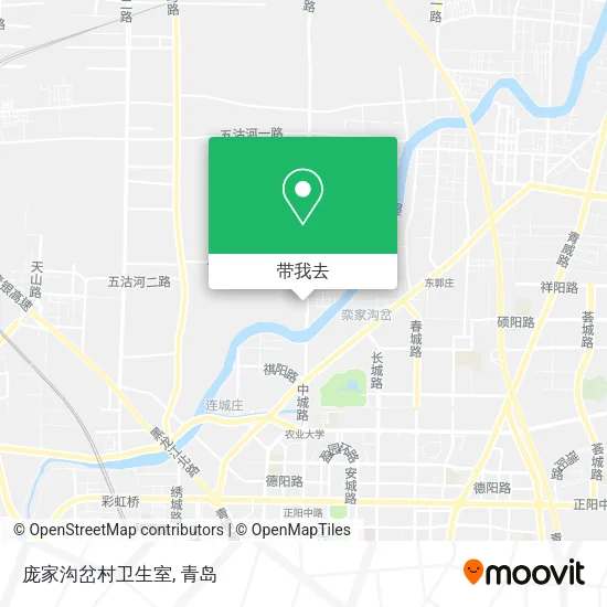 庞家沟岔村卫生室地图