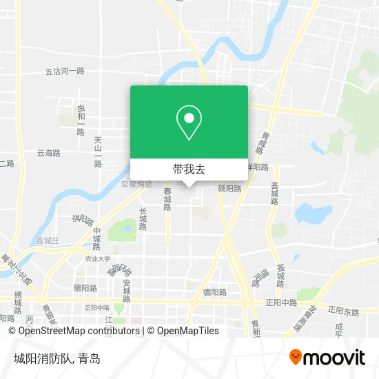 城阳消防队地图