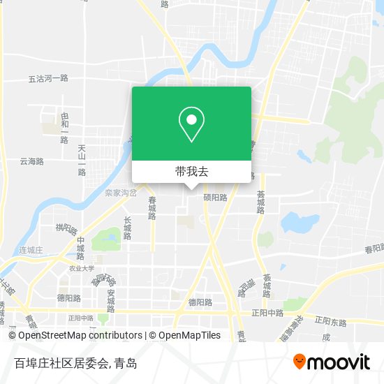 百埠庄社区居委会地图