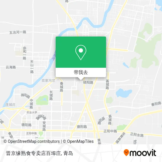 晋京缘熟食专卖店百埠庄地图
