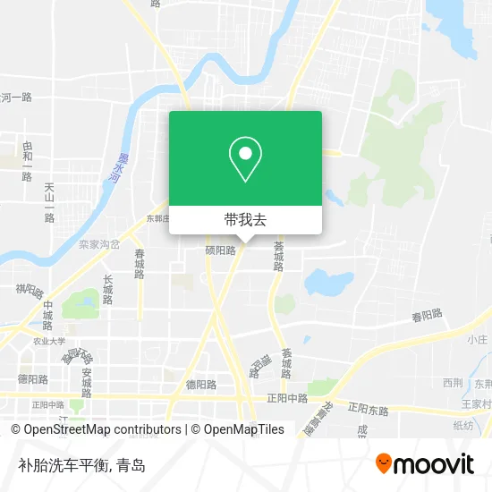 补胎洗车平衡地图