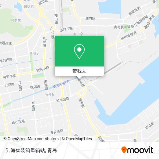 陆海集装箱重箱站地图