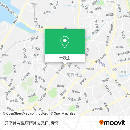 开平路与重庆南路交叉口地图