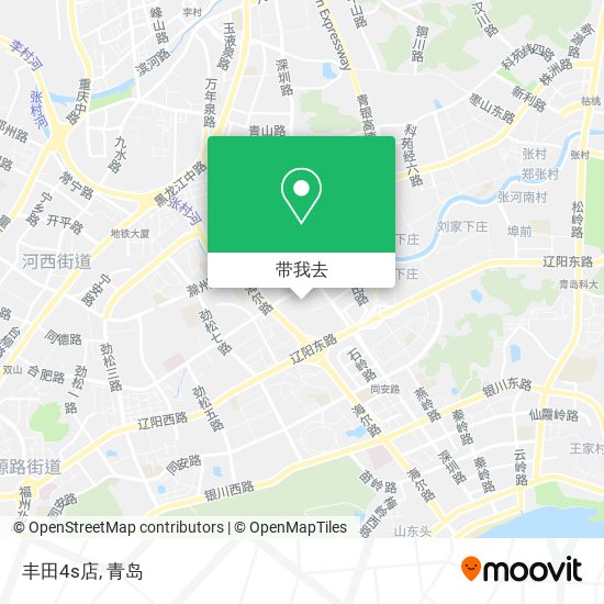 丰田4s店地图