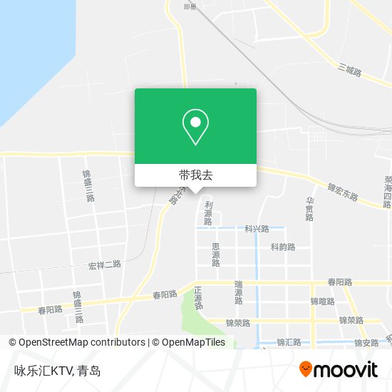 咏乐汇KTV地图
