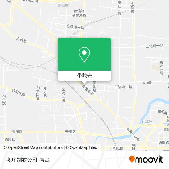 奥瑞制衣公司地图