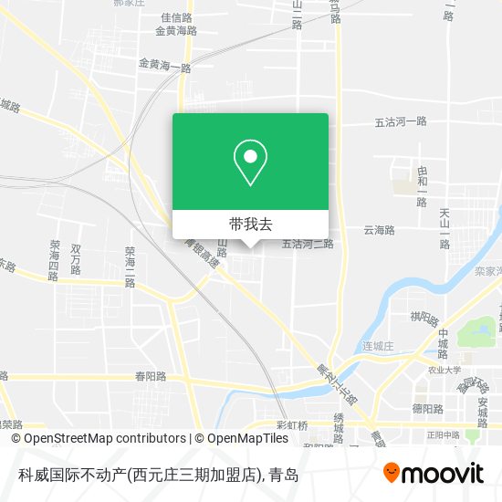 科威国际不动产(西元庄三期加盟店)地图