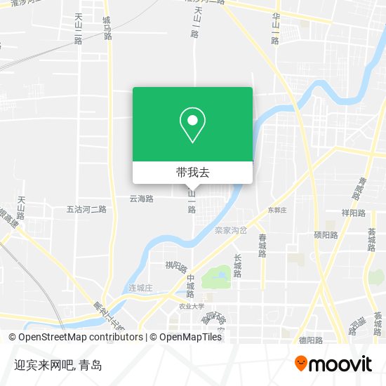 迎宾来网吧地图