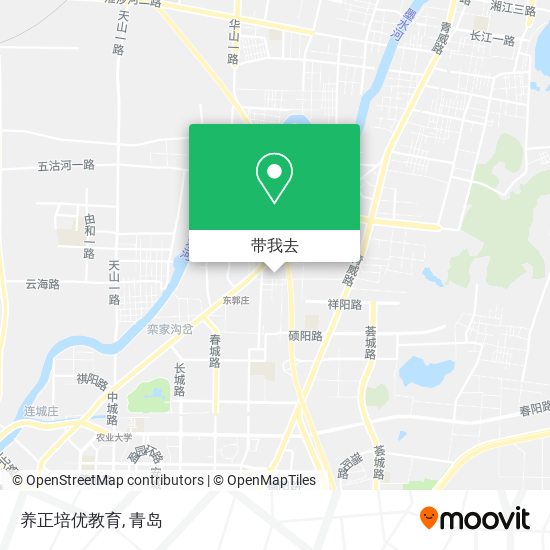 养正培优教育地图