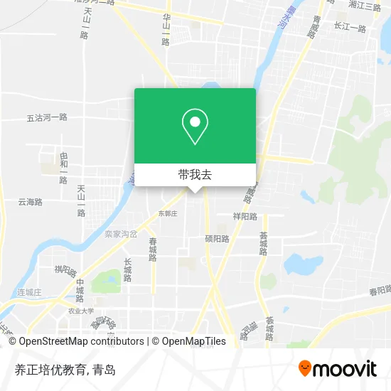 养正培优教育地图