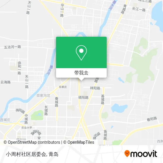 小周村社区居委会地图