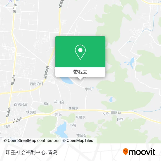 即墨社会福利中心地图