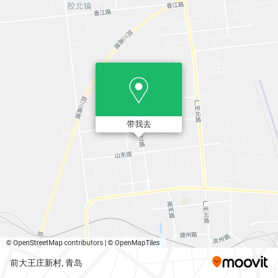 前大王庄新村地图