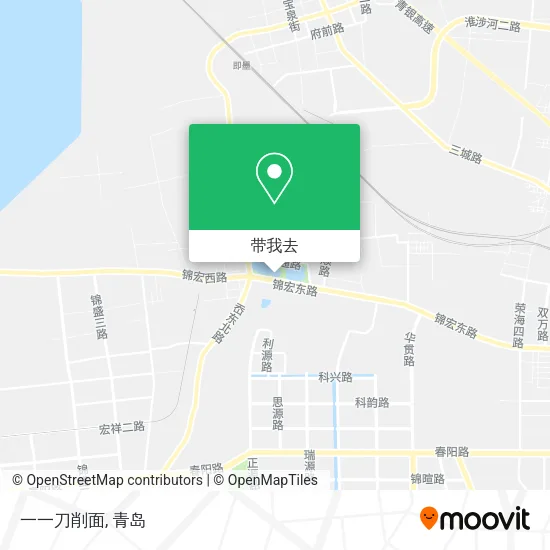 一一刀削面地图