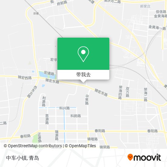 中车小镇地图
