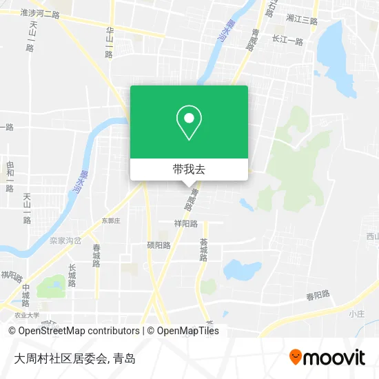 大周村社区居委会地图