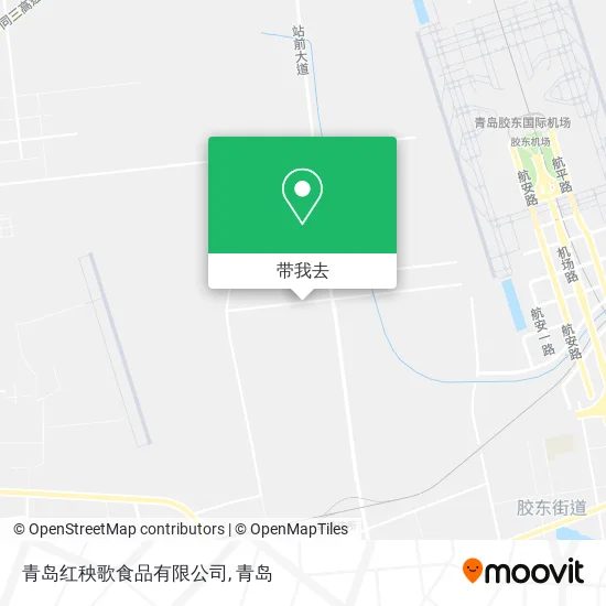 青岛红秧歌食品有限公司地图