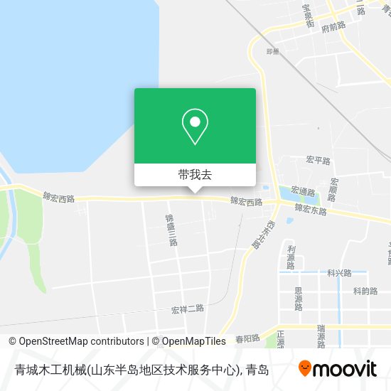 青城木工机械(山东半岛地区技术服务中心)地图