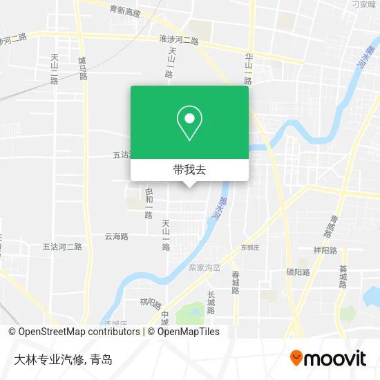 大林专业汽修地图