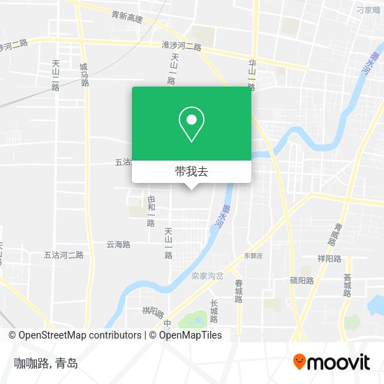 咖咖路地图