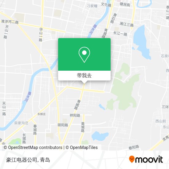 豪江电器公司地图