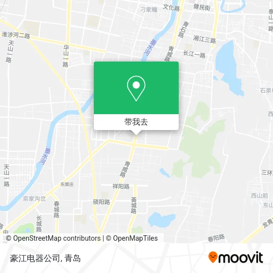 豪江电器公司地图