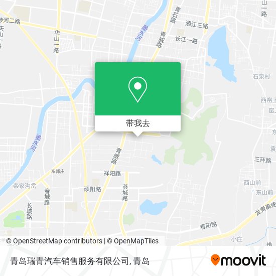 青岛瑞青汽车销售服务有限公司地图
