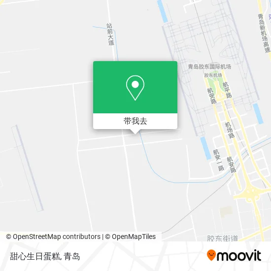甜心生日蛋糕地图