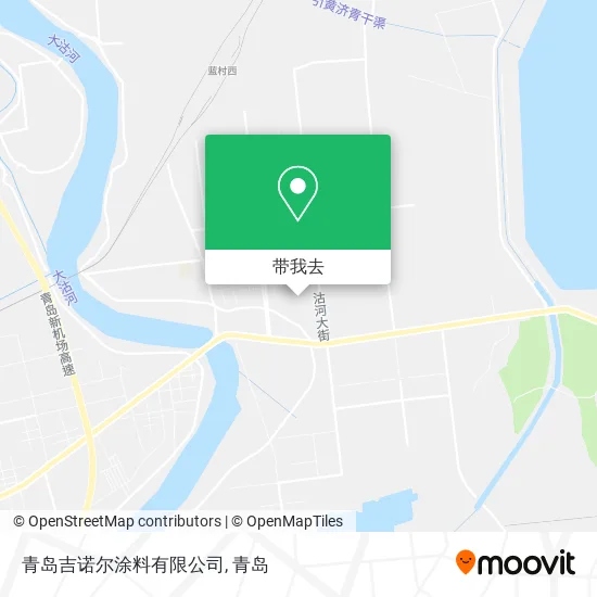 青岛吉诺尔涂料有限公司地图