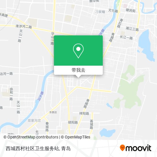 西城西村社区卫生服务站地图