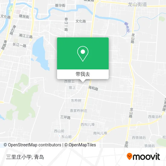 三里庄小学地图