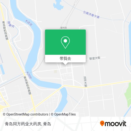 青岛同方药业大药房地图