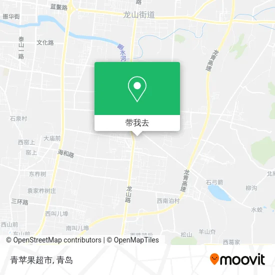 青苹果超市地图